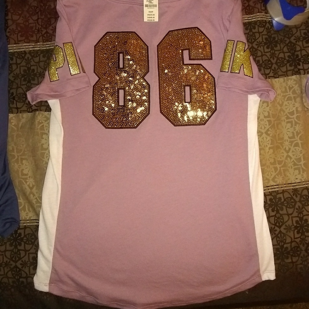 VSPINK Bling Tee